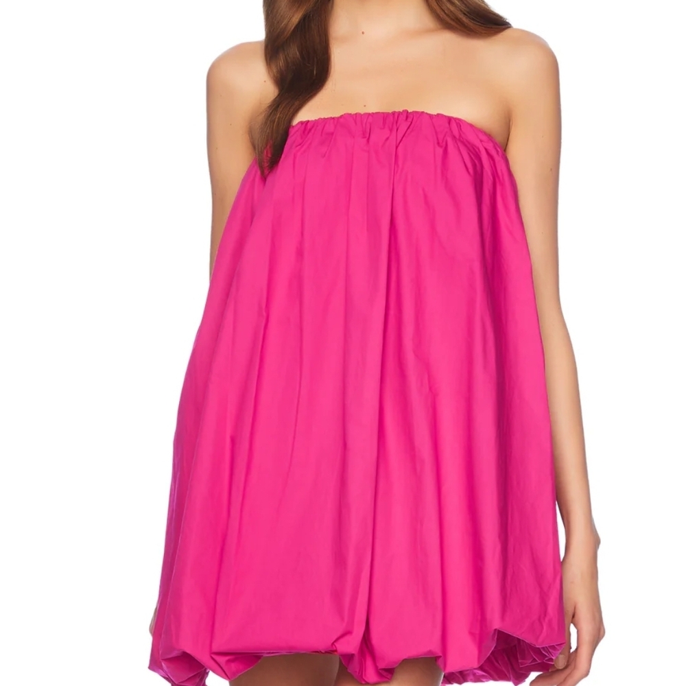Susana Monaco Strapless Pink Dress
